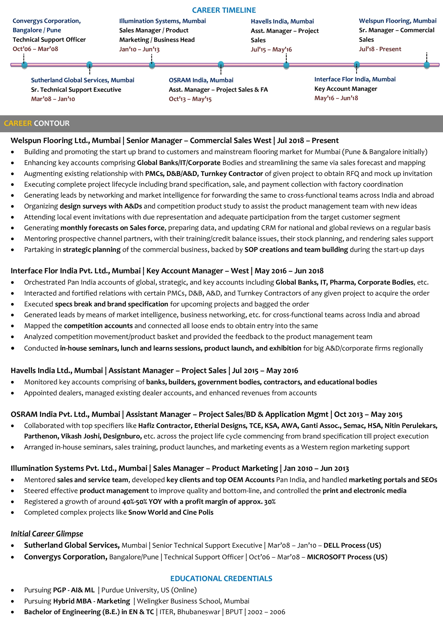 Sales & Key Account Manager