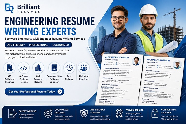 Software Engineer & Civil Engineer Resume Writing Services India