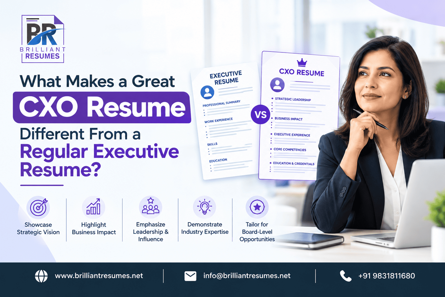CXO Resume vs Executive Resume