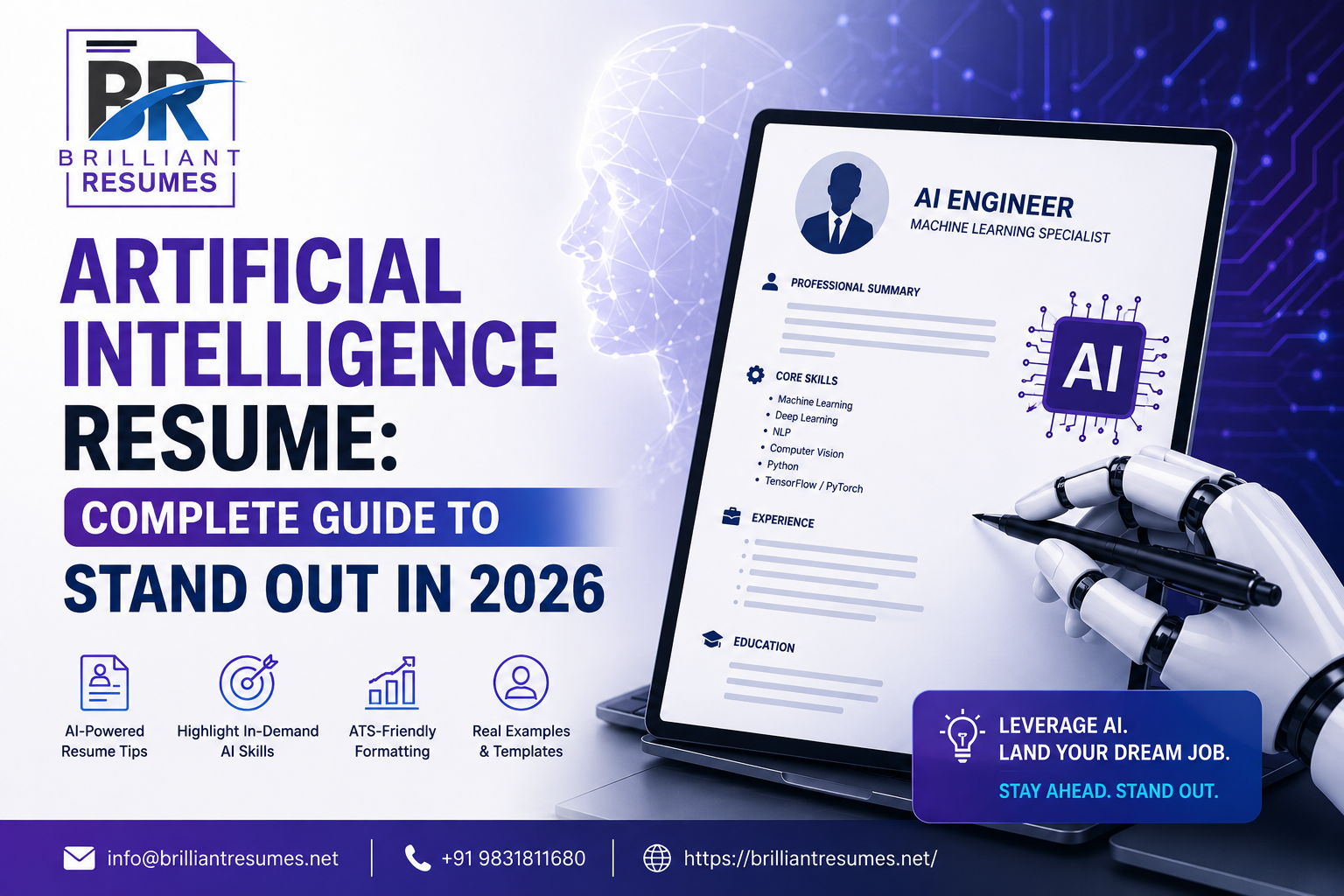 Artificial Intelligence Resume